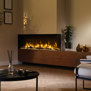 Dimplex Ignite Bold Optiflame 3-Sided Media Wall Electric Fire