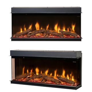 Dimplex Ignite Bold Optiflame 3-Sided Media Wall Electric Fire