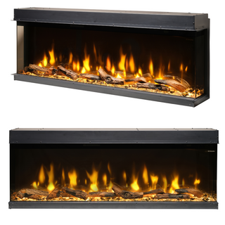 Dimplex Ignite Bold Optiflame 3-Sided Media Wall Electric Fire