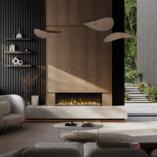 Dimplex Ignite Bold Optiflame 3-Sided Media Wall Electric Fire