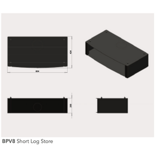 Purevision 8.5kW Free-Standing Stove
