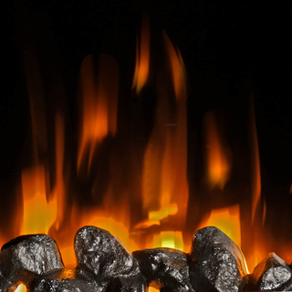 Broadwell 48" Flat-To-Wall Electric Fire and Fireplace Suite - Flare