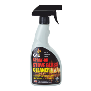 Spray-On Stove Glass Cleaner - Calfire