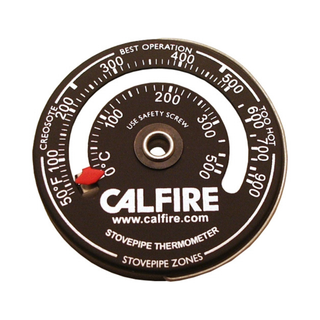 Magnetic Stovepipe Thermometer - Calfire
