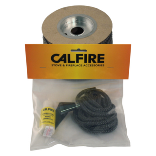 Black Stove Rope Seal Kit with Rope Seal Glue - Calfire