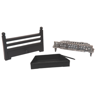 Atlanta Black 16" Solid Fuel Kit - Capital Fireplaces