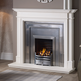 Polished Classic Fascia Plate Cast Iron - Capital Fireplaces