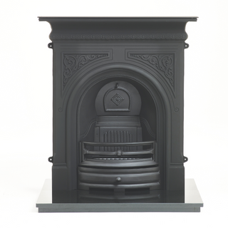 Greenock 36" Black Cast Iron Combination - Capital Fireplaces