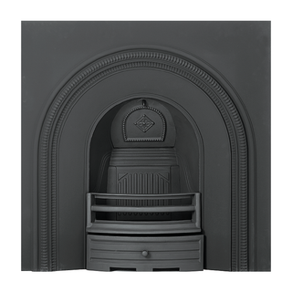 Carlisle Black 16" Cast Iron Arch Insert - Capital Fireplaces