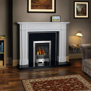Chantry Aegean Limestone Fireplace Mantel - FDC