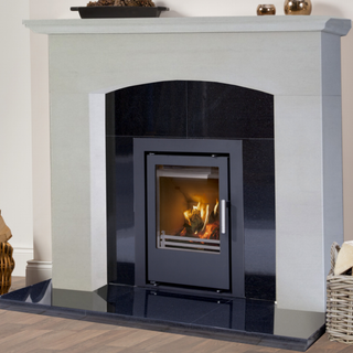 Charlton 48" Portuguese Limestone Fireplace Mantel - Eurostove