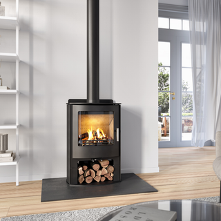 Churchill 5 Convection DC 5kW Woodburning Stove - Mendip