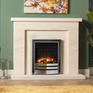 3D Ecoflame 16" Hearth Inset Electric Fire - Charlton & Jenrick