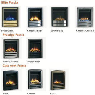 3D Ecoflame 16" Hearth Inset Electric Fire - Charlton & Jenrick