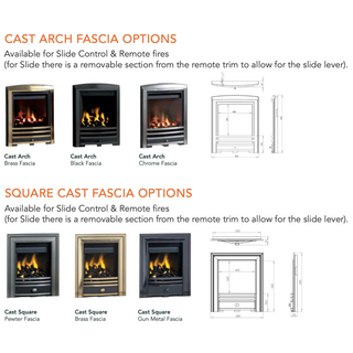 Paragon Focus RS Plus Balanced Flue Coal Effect Gas Fire - Charlton & Jenrick