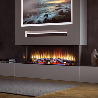 iRange i1250e Deep 3-Sided Media Wall Electric Fire – Charlton & Jenrick