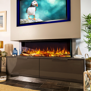 iRange i1250e Deep 3-Sided Media Wall Electric Fire – Charlton & Jenrick