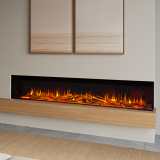 iRange i2200e Deep 3-Sided Media Wall Electric Fire – Charlton & Jenrick