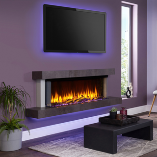 iRange i1100e Slimline Media Wall Electric Fire – Charlton & Jenrick