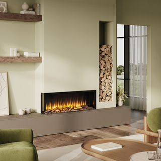 iRange i1100e Slimline Media Wall Electric Fire – Charlton & Jenrick