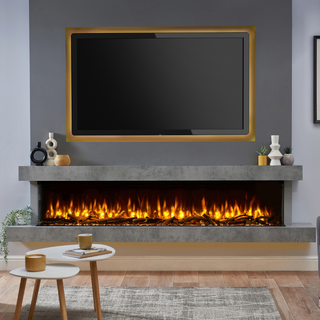 iRange i2000e Slimline Media Wall Electric Fire – Charlton & Jenrick