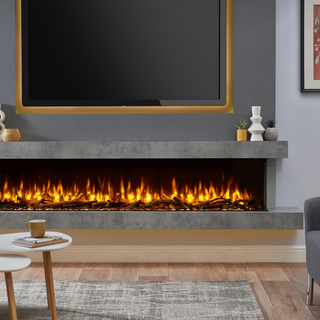 iRange i2000e Slimline Media Wall Electric Fire – Charlton & Jenrick