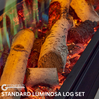 Luminosa 62 RFT LCD Electric Fire - Charlton & Jenrick