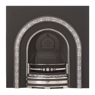 Claydon Highlight 16" Cast Iron Arch Insert - Capital Fireplaces