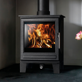 Sudbury Compact 4.9kW Woodburning Stove - Clock