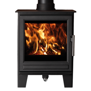 Sudbury Compact 4.9kW Woodburning Stove - Clock