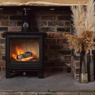 Sudbury 5kW Woodburning Freestanding Stove - Clock
