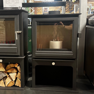 Sudbury 5kW Woodburning Freestanding Stove - Clock