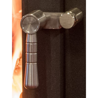 Blithfield Inset Solid Fuel Woodburning and Multifuel Cassette Stove - Clock