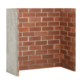 Cobbled Red Brick Chamber Liner - Capital Fireplaces
