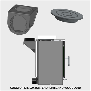 Loxton 8 DC 7kW Wood Burning Stove - Mendip