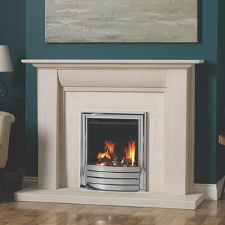 Paragon Core HE Mixed Log Effect Glass Fronted Gas Fire - Charlton & Jenrick