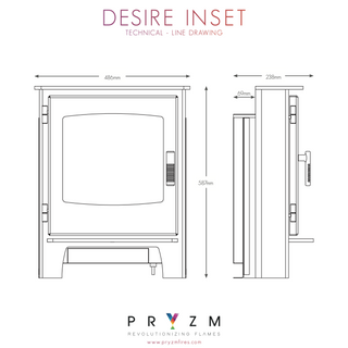 Desire Inset Stove
