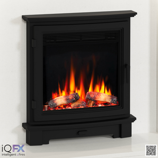 Diamond IQFX-16 Intelligent eFires Inset 16" Electric Hearth Mounted Fire