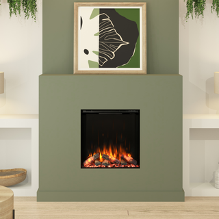 Diamond IQFX Intelligent eFires Wall Inset Slimline Electric Fire