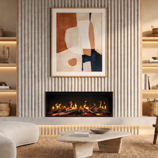 Visage 50 Opti-V Built-In Media Wall Electric Fire - Dimplex