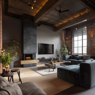 Spark (23, 26, 28) Wall Inset Electric Fire - Dimplex