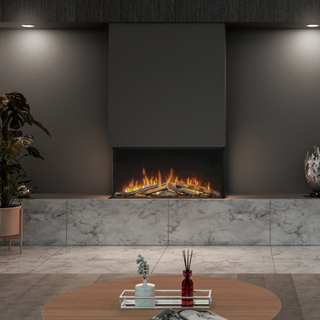 Vivente Plus 100 Optiflame 3-Sided Media Wall Electric Fire – Dimplex