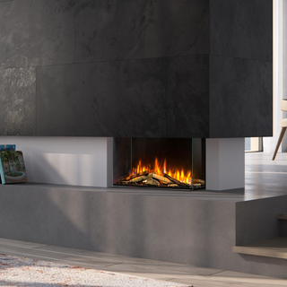 Vivente Plus 100 Optiflame 3-Sided Media Wall Electric Fire – Dimplex
