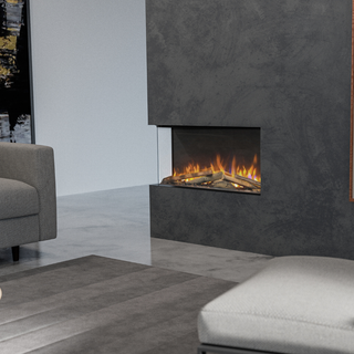 Vivente Plus 75 Optiflame 3-Sided Electric Fire – Dimplex
