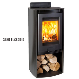 R4 Euro Solid Fuel Freestanding Stove - Di Lusso