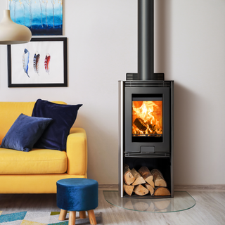 R4 Euro Solid Fuel Freestanding Stove - Di Lusso