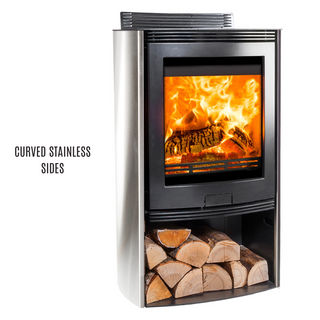 R5 Euro Solid Fuel Freestanding Stove - Di Lusso
