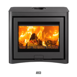 R6 Cube (Quattro, Arco) Solid Fuel Freestanding Stove - Di Lusso
