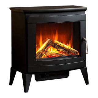 Rochester DLX Electric Stove with Premium Oak Logs - Celsi