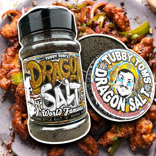 Dragon Salt - Original Chinese Style Salt x Pepper Seasoning - Tubby Tom's